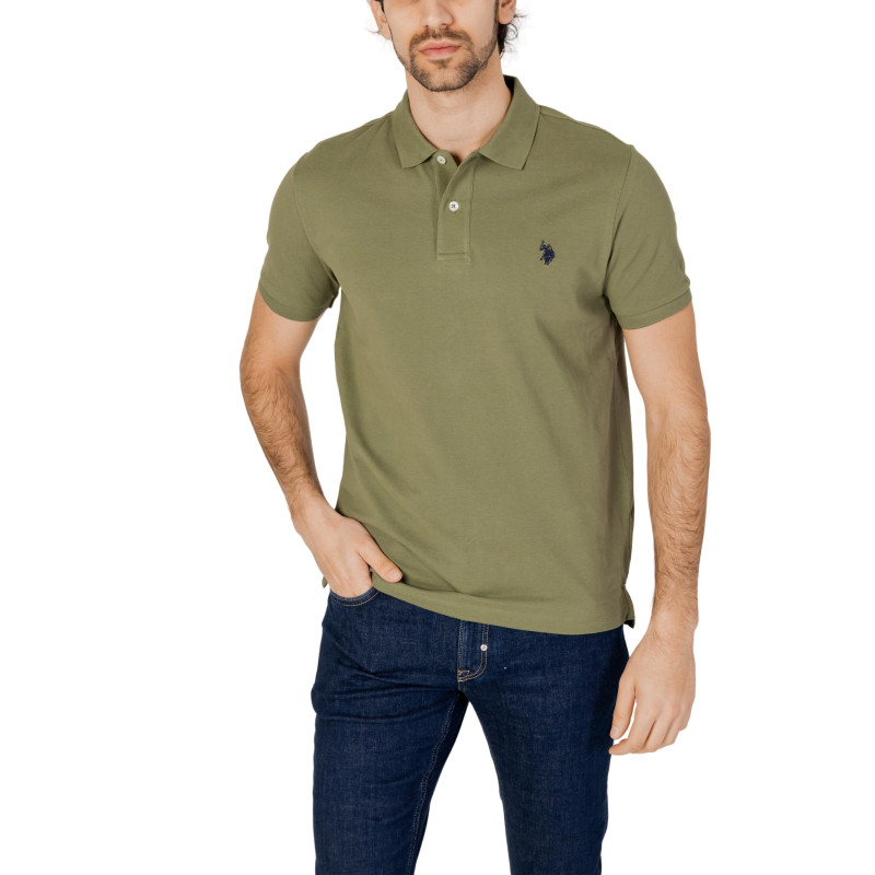 U s  Polo Assn  Polo Marškinėliai 67355 41029 Green