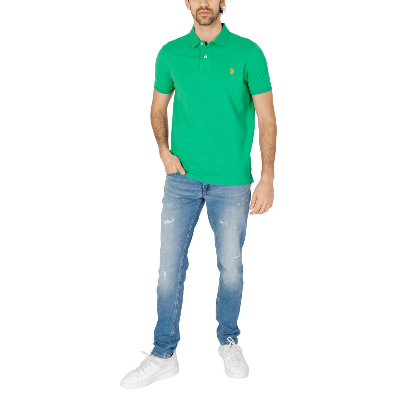 U s  Polo Assn  Polo Marškinėliai 67355 41029 Green