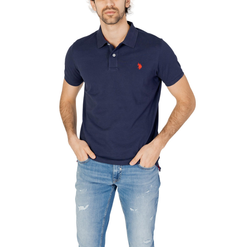 U s  Polo Assn  Polo Marškinėliai 67355 41029 Blue