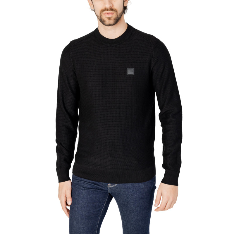 Boss Megztinis 50495784 Black