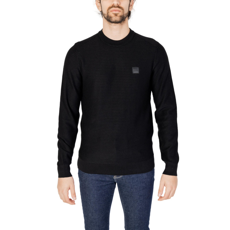 Boss Megztinis 50495784 Black