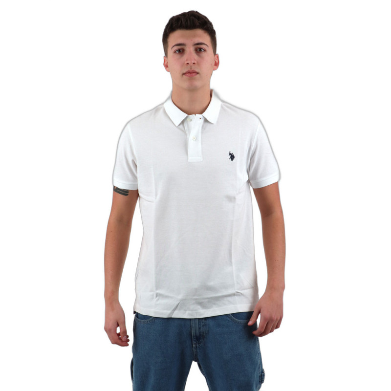 U s  Polo Assn  Polo Marškinėliai 67355 41029 White