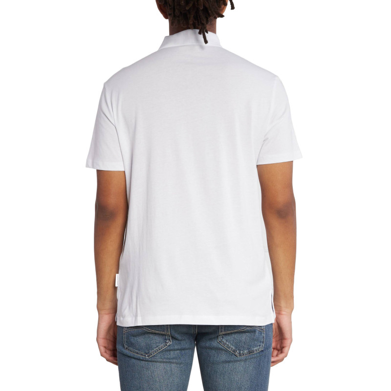 Armani Exchange Polo Marškinėliai 6RZFAL ZJ9TZ White