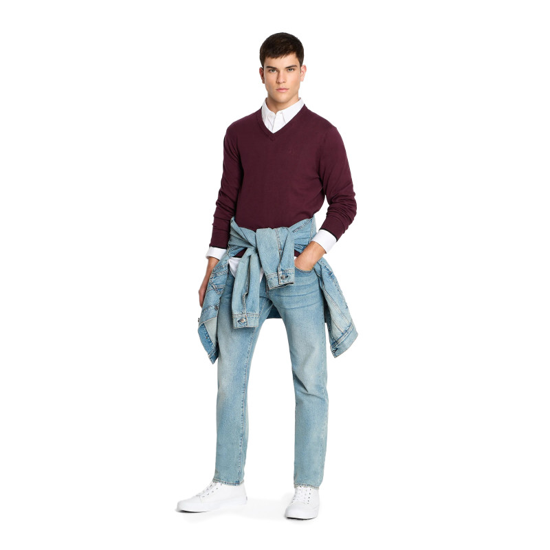 Armani Exchange Megztinis 8NZM4B ZM1HZ Bordeaux