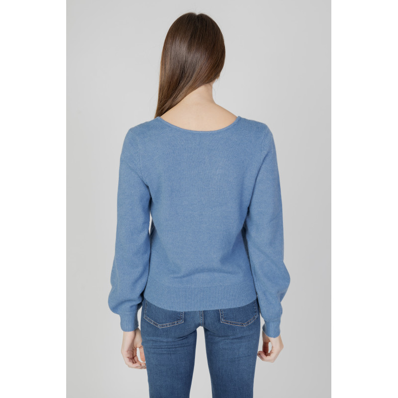Vila Clothes Megztinis 14084174 Blue