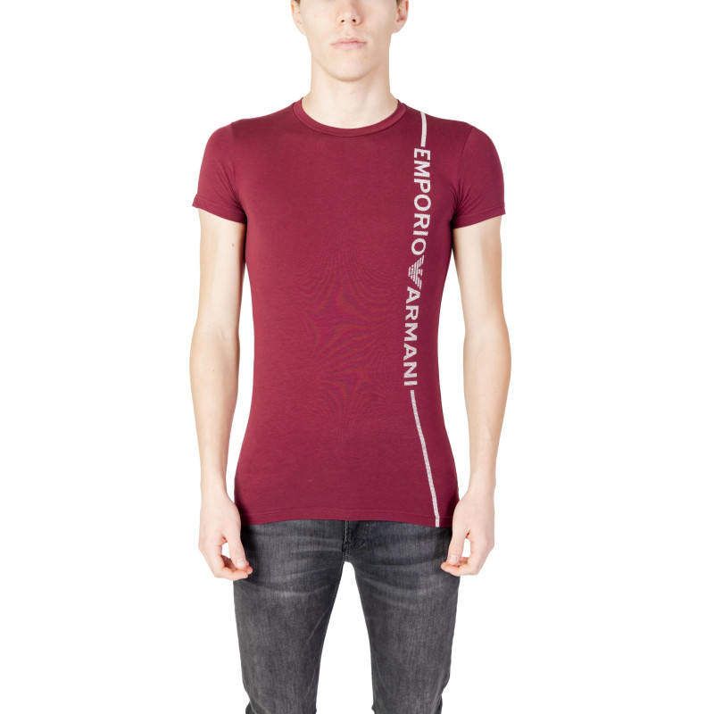 Emporio Armani Marškinėliai 111035 3F523 Bordeaux
