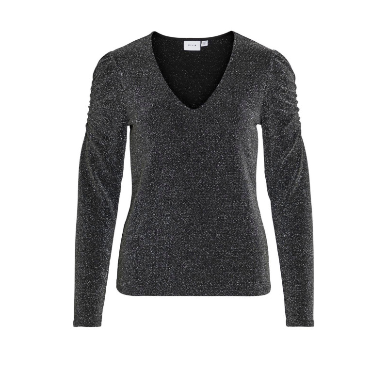 Vila Clothes Marškinėliai 14090169 Black