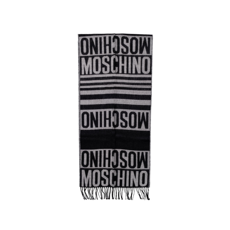 Moschino šalikas 30770 M2990 Grey