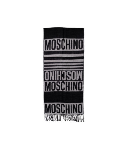 Moschino šalikas 30770 M2990 Grey