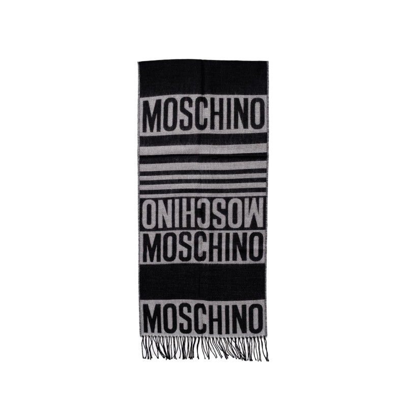 Moschino šalikas 30770 M2990 Grey