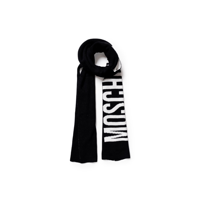 Moschino šalikas 50212 M5639 Black