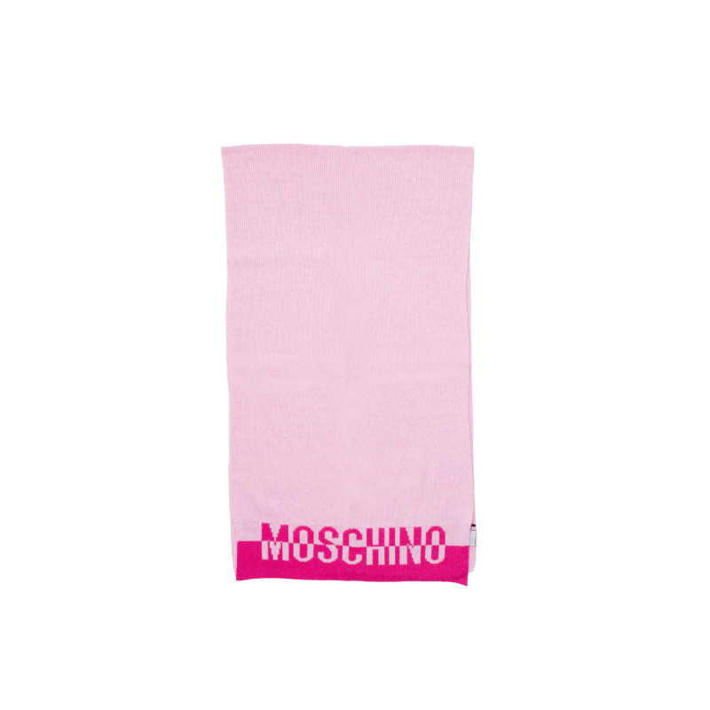 Moschino šalikas 30742 M2787 Pink