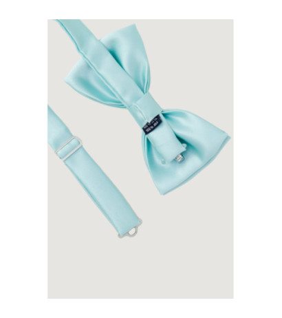 Punto Sella Cravatte Kaklaraištis Papillon Light Blue