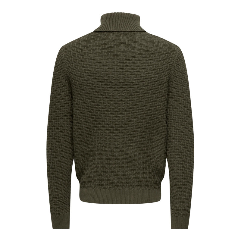 Only & Sons Megztinis 22023177 Brown