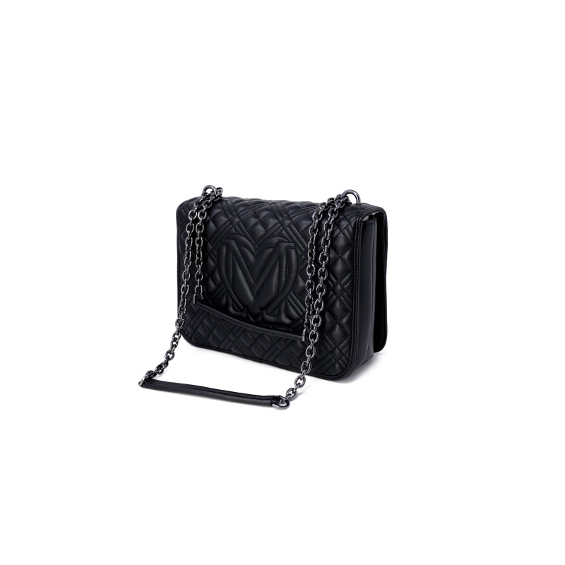 Love Moschino Rankinė WH7_7306500819_Black_Silver Black