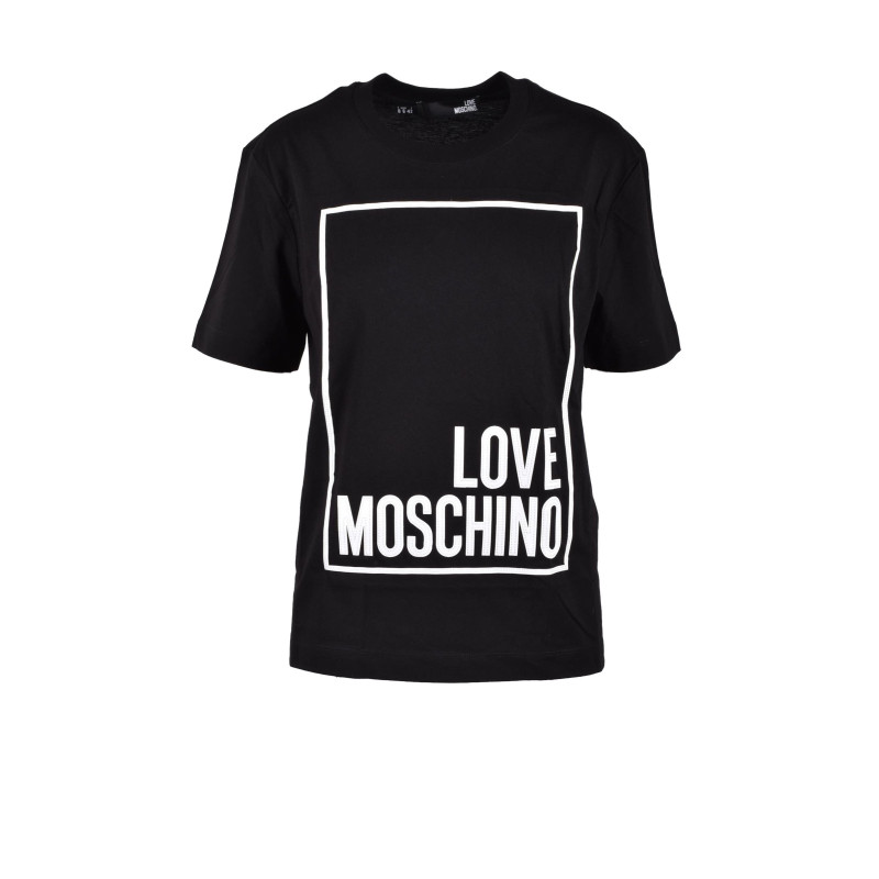 Love Moschino Marškinėliai LOVTSHDAAF1ST0709831 01 Black