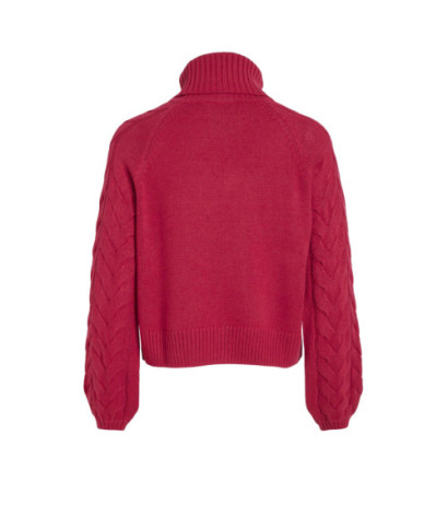 Vila Clothes Megztinis 14087553 Fuchsia
