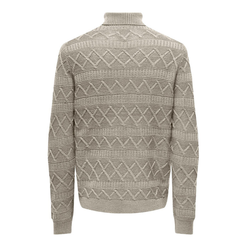 Only & Sons Megztinis 22027158 Beige