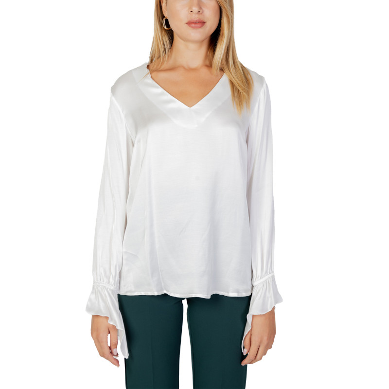 Sandro Ferrone Megztinis S22YBDLUX White