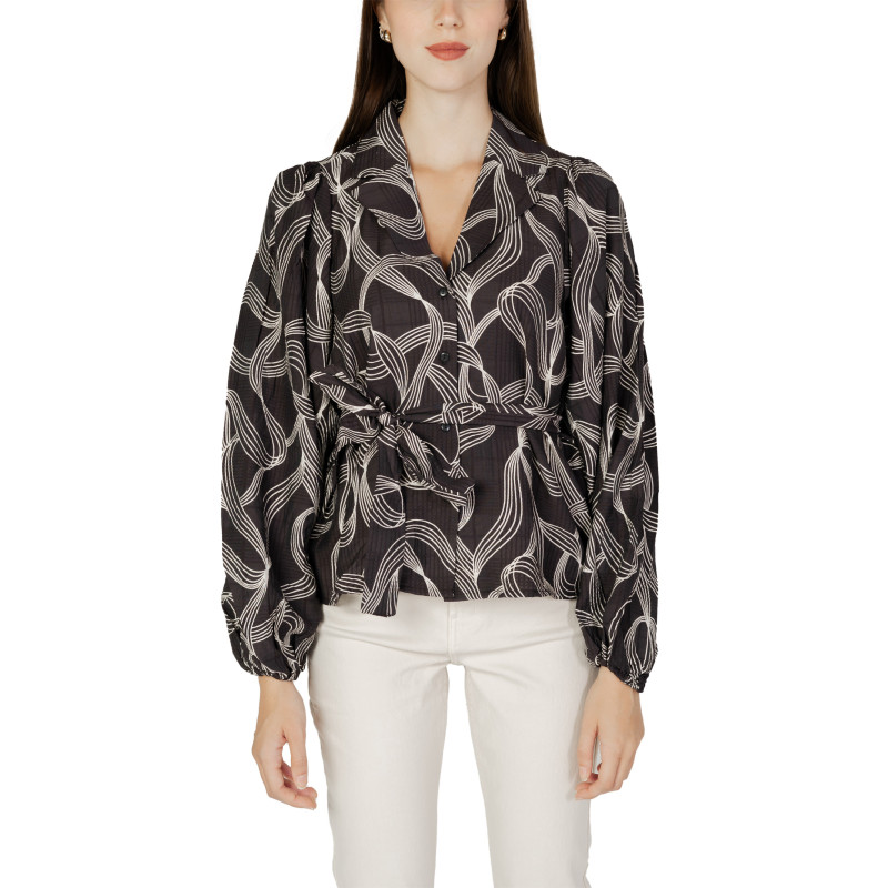 Vila Clothes Moteriški Marškiniai 14090574 Black