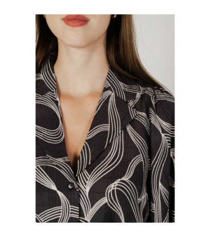 Vila Clothes Moteriški Marškiniai 14090574 Black