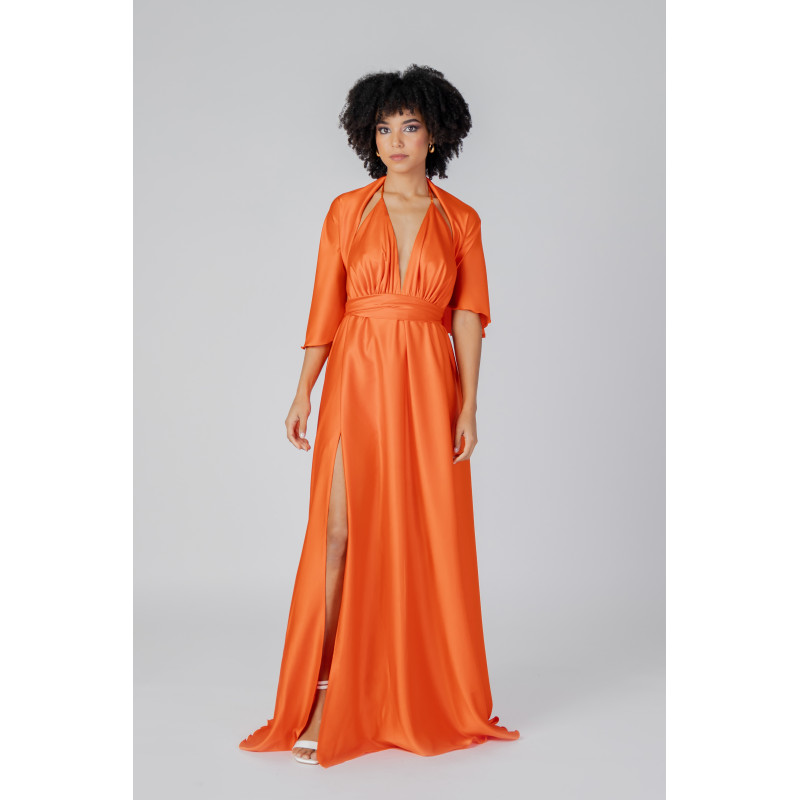 Sol Wears Women Megztinis BEA Orange