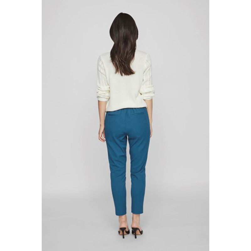 Vila Clothes Kelnės  14087406 Blue