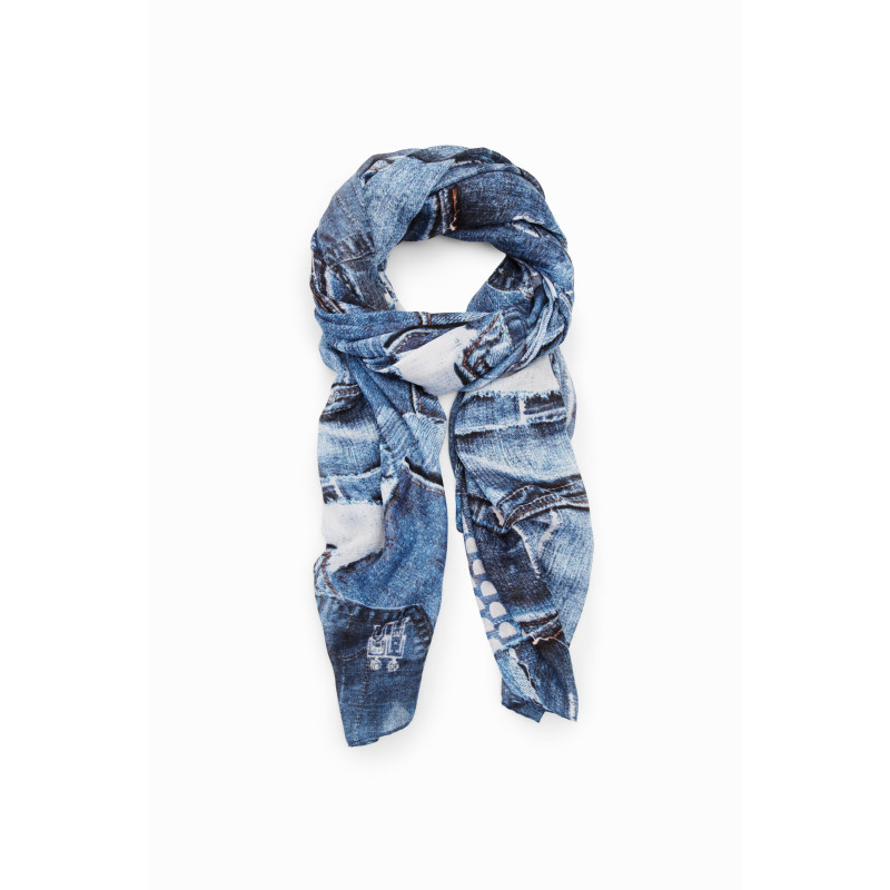 Desigual šalikas 23WAWA12 Blue