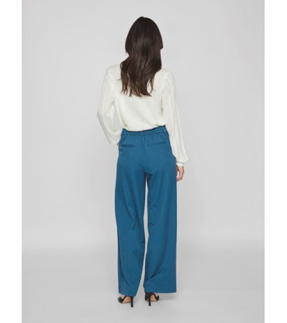 Vila Clothes Kelnės  14087407 Blue