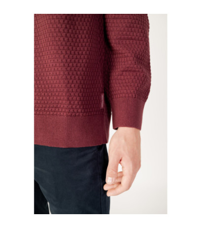 Armani Exchange Megztinis 6RZM2H ZMX8Z Bordeaux