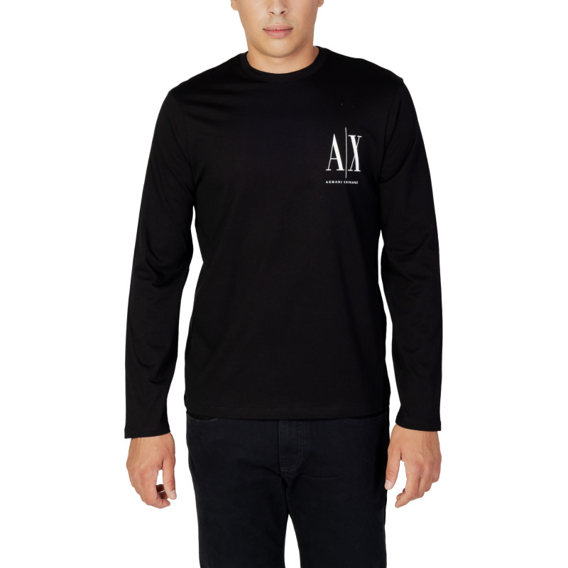 Armani Exchange Marškinėliai 8NZTPL ZJH4Z Black