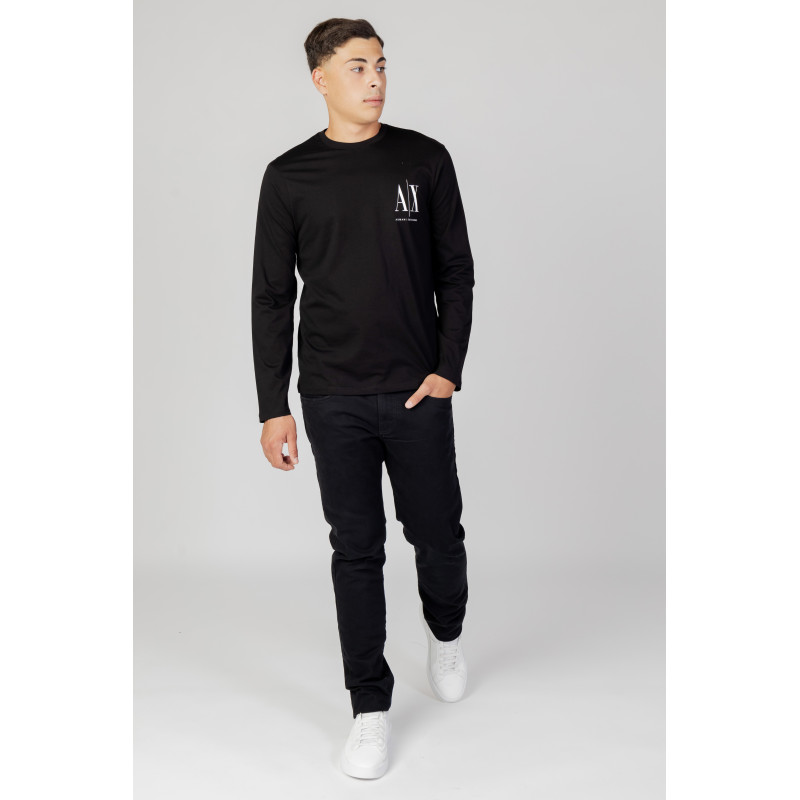 Armani Exchange Marškinėliai 8NZTPL ZJH4Z Black