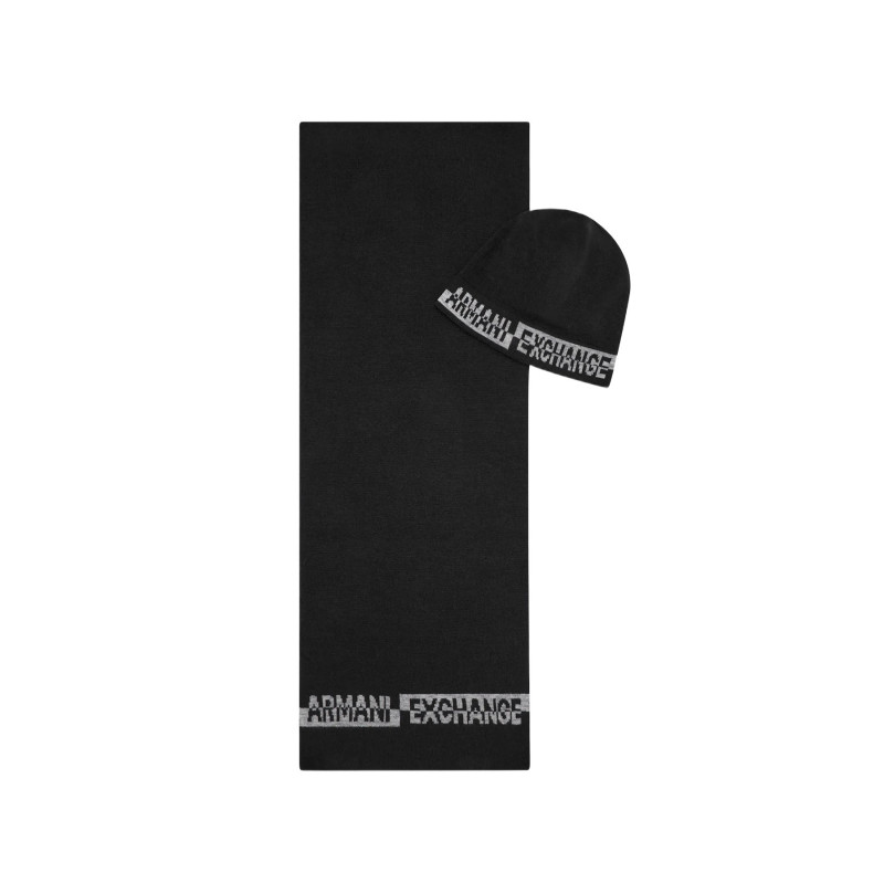 Armani Exchange šalikas 954651 CC313 Black