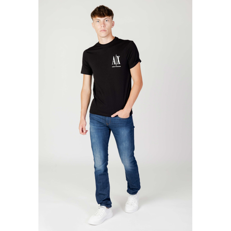 Armani Exchange Marškinėliai 8NZTPH ZJH4Z Black
