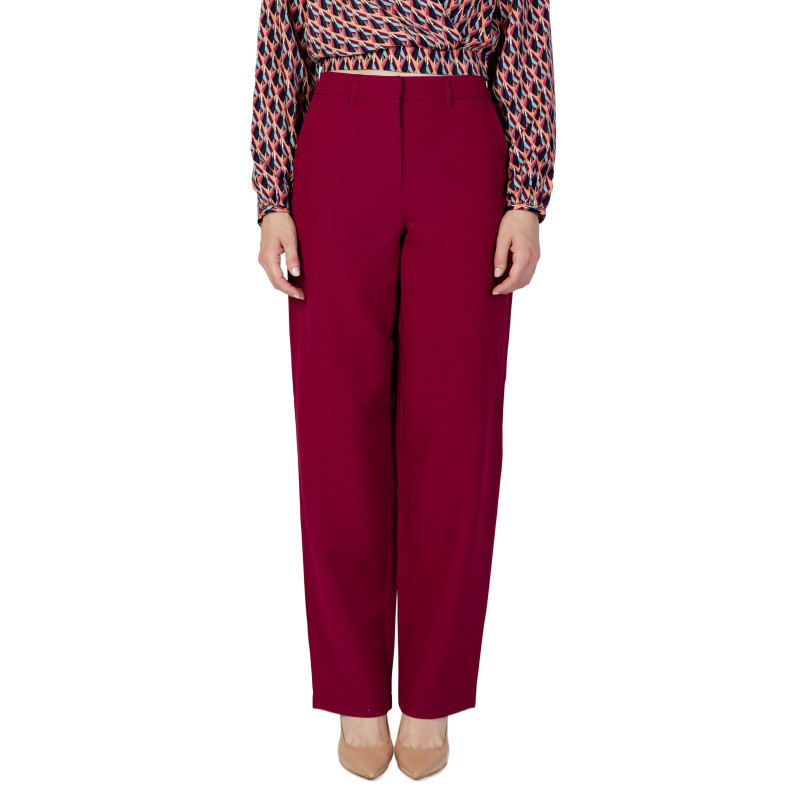 Vila Clothes Kelnės  14083468 Bordeaux