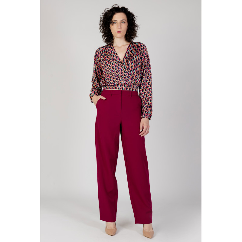 Vila Clothes Kelnės  14083468 Bordeaux