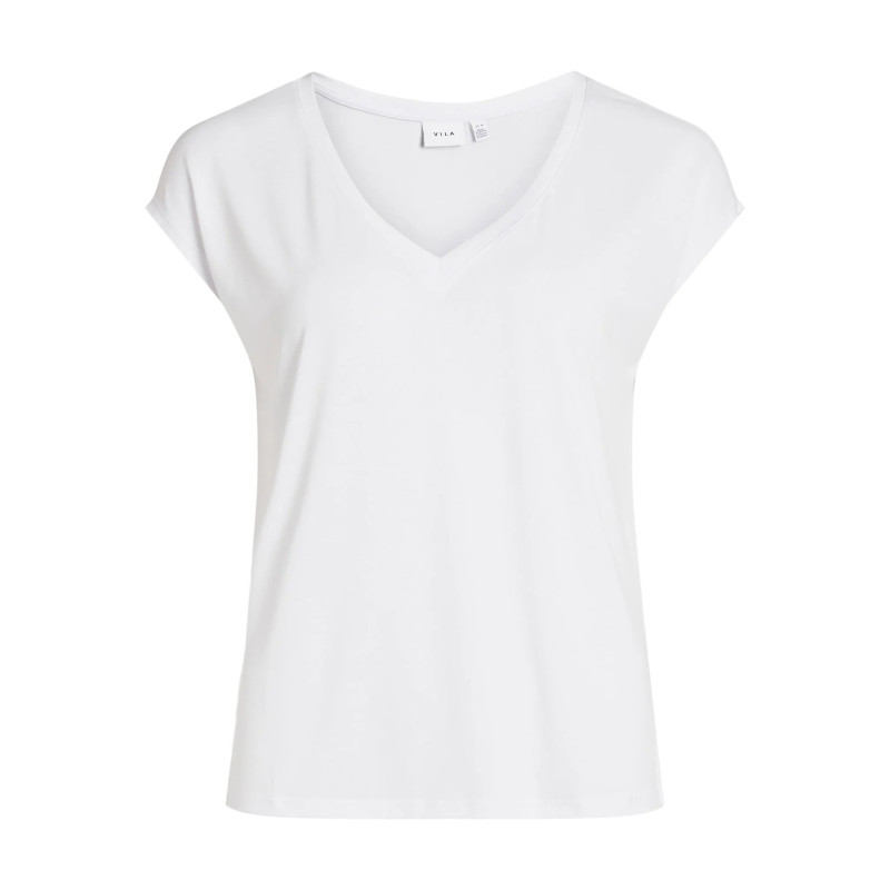 Vila Clothes Marškinėliai 14074847 White