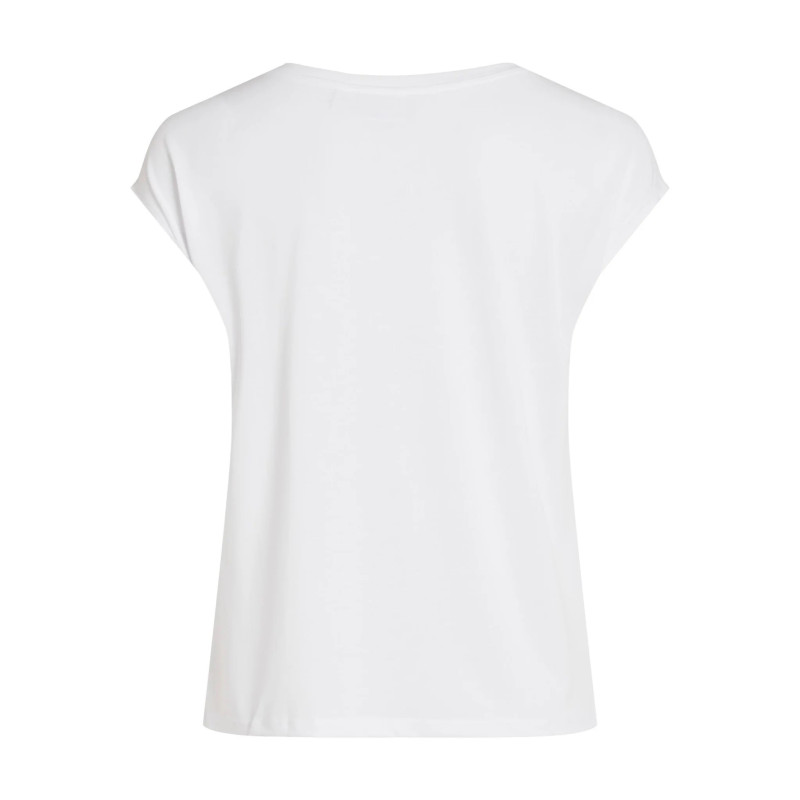 Vila Clothes Marškinėliai 14074847 White