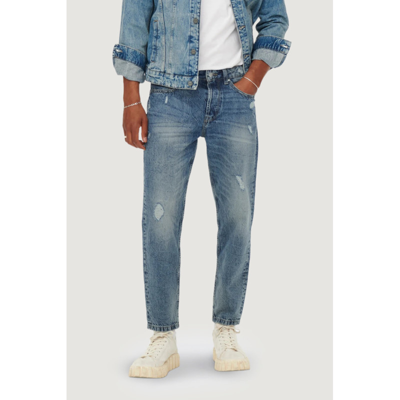 Only & Sons Džinsai 22022839 Light Blue