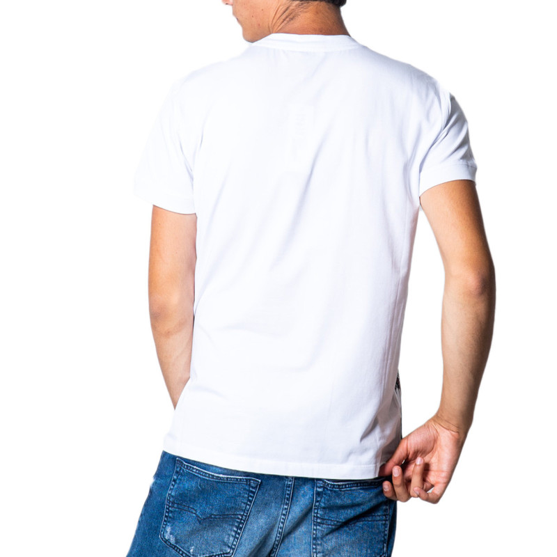 Bikkembergs Marškinėliai C4051E7E1906 White