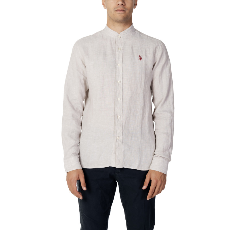 U s  Polo Assn  Marškiniai 50816 66187 Beige