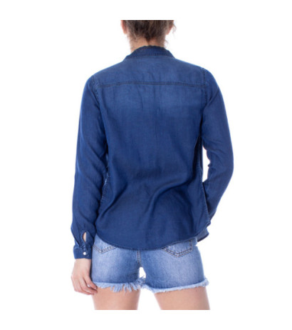 Vila Clothes Moteriški Marškiniai 14033008 Blue