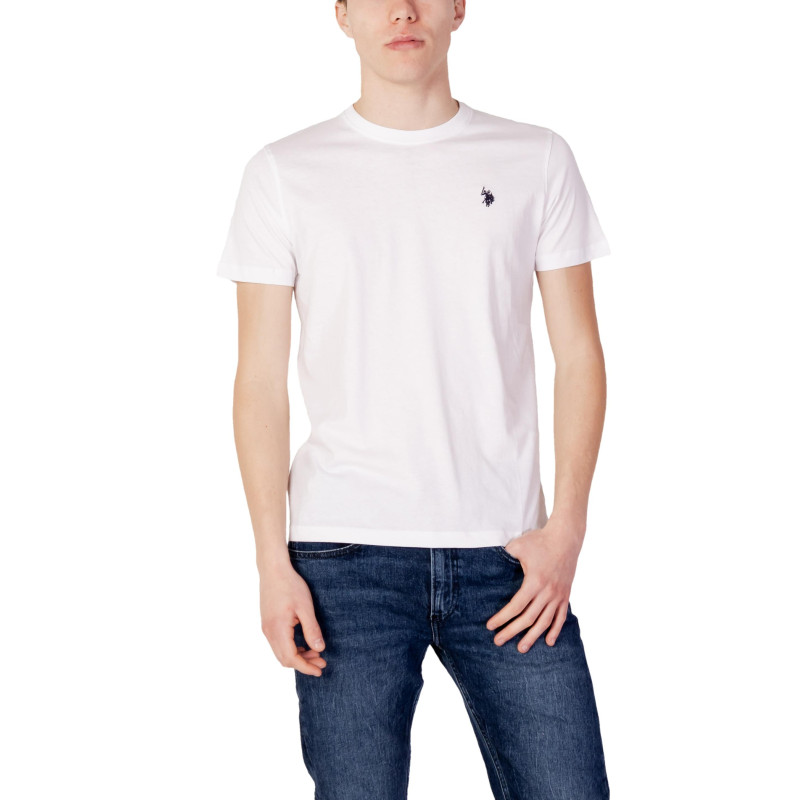 U s  Polo Assn  Marškinėliai WH7_1035628_Bianco White