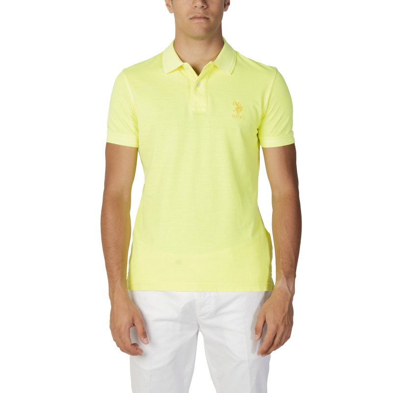 U s  Polo Assn  Polo Marškinėliai 53397 65692 Yellow