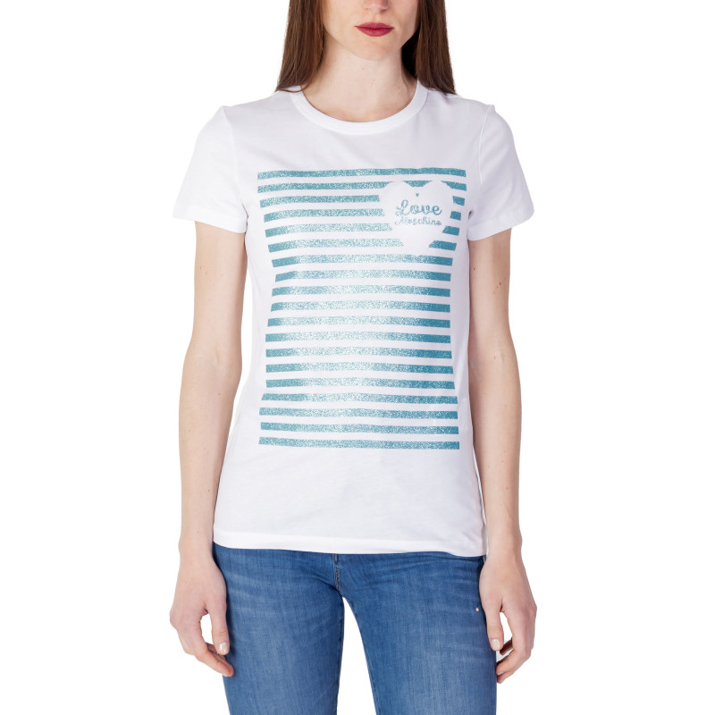 Love Moschino Marškinėliai W 4 F73 2T M 3876 White