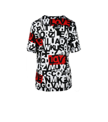Love Moschino Marškinėliai 1058948 Bianco White