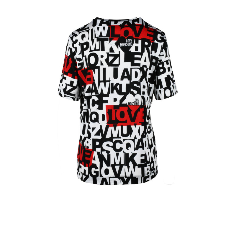 Love Moschino Marškinėliai 1058948 Bianco White