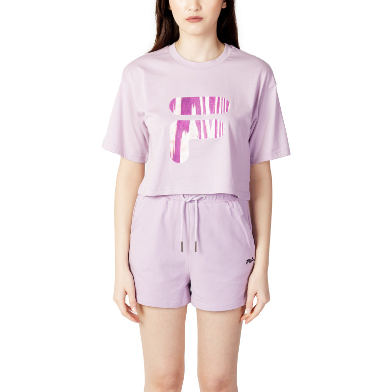 Fila Marškinėliai FAW0449 Liliac
