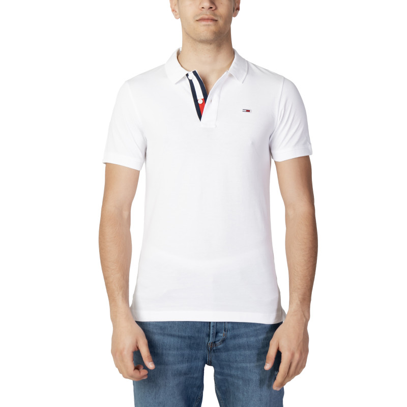 Tommy Hilfiger Jeans Polo Marškinėliai DM0DM15370 White