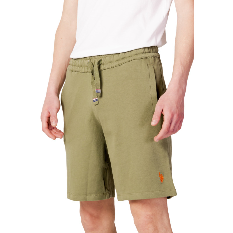 U s  Polo Assn  šortai WH7_110983149_Verde_Oliva Green